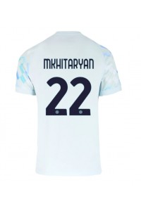 Inter Milan Henrikh Mkhitaryan #22 Jalkapallovaatteet Vieraspaita 2025-26 Lyhythihainen